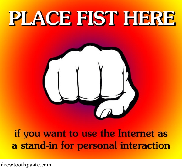 place fist here