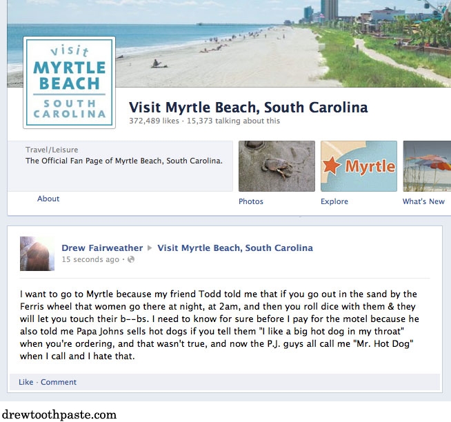 Want To Go To Myrtle