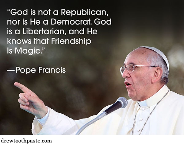 Pope Francis Democrat