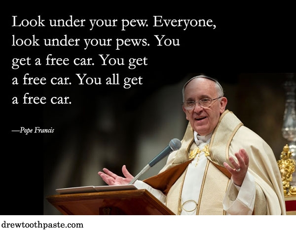 Pope Francis Pew