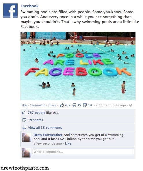 Facebook Pool